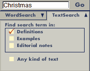 TextSearch panel